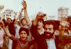 شادی مردم تهران پس از آزادی خرمشهر