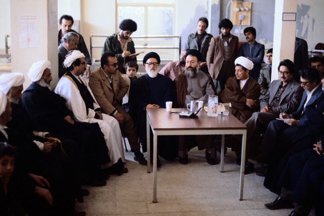 طالقانی،بهشتی،هاشمی رفسنجانی و بنی صدر در کردستان